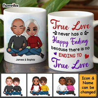 Personalized Couple Gift There Is No Ending To True Love Mug 31239 thumb 1