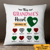 Personalized Mom Grandma Heart Belong To Pillow MR42 95O47 (Insert Included) 1