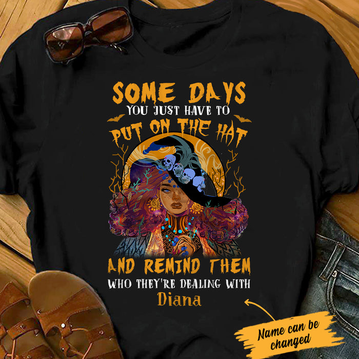 Personalized Witch Proud Halloween T Shirt JL224 27O34 1