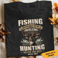 Personalized Fishing And Hunting T Shirt JN121 81O34 thumb 1
