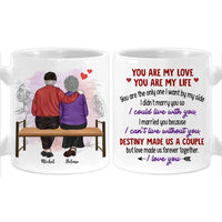Personalized Couple Gift You Are My Love You Are My Life Mug 31267 thumb 1