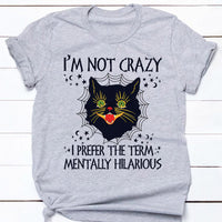 Black Cat Hiss Off Halloween T Shirt JL201 85O53 thumb 1