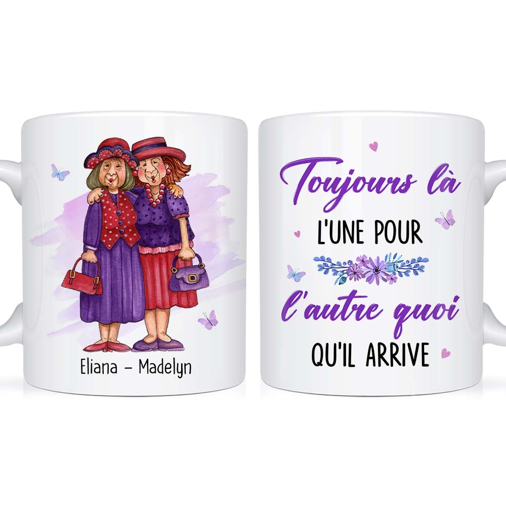 Personalized Gift For Friends French Always Be There No Matter What Mug 30208 Primary Mockup