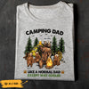 Personalized Dad Grandpa Camping T Shirt MY261 30O47 thumb 1