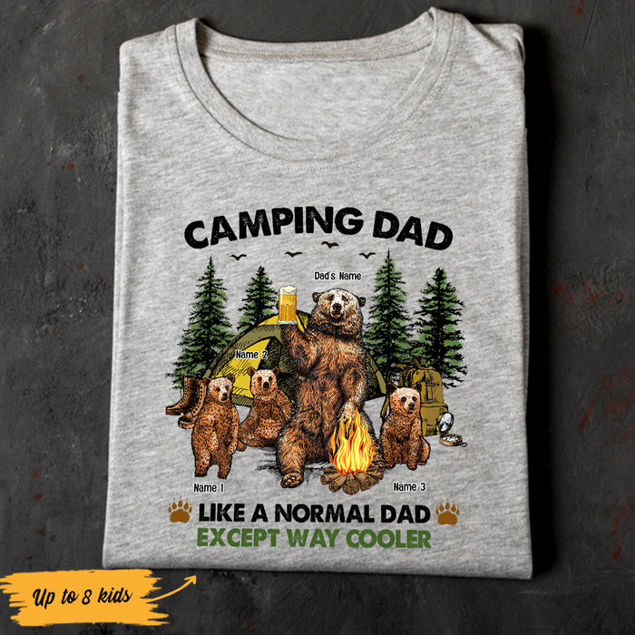 Personalized Dad Grandpa Camping T Shirt MY261 30O47 1