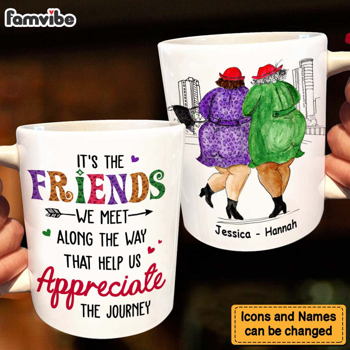 Personalized Gift For Friends Appreciate The Journey Mug 30884 1