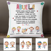 Personalized Grandma Abuela Spanish Pillow AP272 30O58 (Insert Included) thumb 1