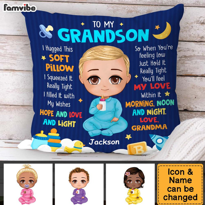 Personalized Gift For Baby You'll Feel My Love Within Pillow 31438 1