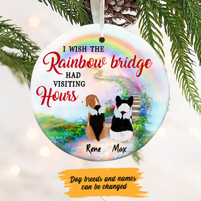 Personalized Dog Memorial Rainbow  Ornament OB291 99O60 1