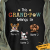 Personalized Grandpaw Dog Grandpa T Shirt JN81 25O34 1