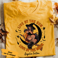 Personalized Witch Halloween White T Shirt JL142 73O36 thumb 1