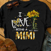 Personalized Mom Grandma Sunflower T Shirt MR312 30O58 1