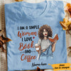 Personalized I Am A Simple BWA Coffee T Shirt AG281 29O57 1