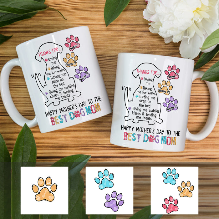 Personalized Dog Mom Mug MR301 67O57 1