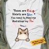 Personalized Rose Are Red Cat T Shirt DB55 30O58 1
