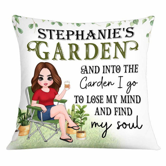 Personalized Into The Garden Girl Pillow FB91 95O34 1