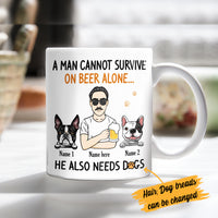 Personalized Dog Dad Mug MY112 30O34 thumb 1
