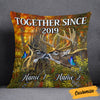 Personalized Deer Hunting Couple Pillow DB34 87O53 1