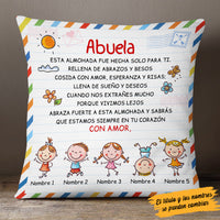Personalized Grandma Spanish Abuela Pillow AP271 67O53 thumb 1