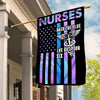 Nurse Back The Blue Police Flag JL111 81O34 1