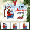 Personalized My Heart Memorial Mom Red Truck  MDF Ornament NB41 65O57 1