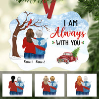 Personalized My Heart Memorial Mom Red Truck  MDF Ornament NB41 65O57 thumb 1