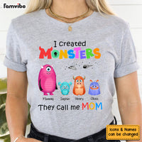 Personalized Mom I Created Monsters Shirt - Hoodie - Sweatshirt 25337 thumb 1