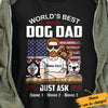 Personalized Dog Dad Just Ask T Shirt MY261 95O34 1