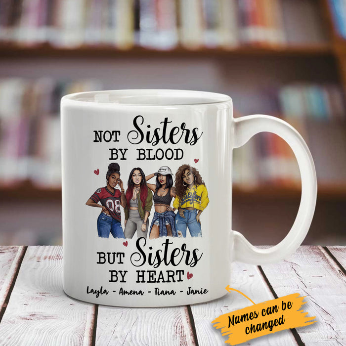 Personalized BWA Sisters By Heart Mug JL231 67O34 1