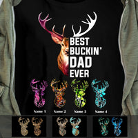 Personalized Hunting Dad Grandpa T Shirt MY252 26O47 thumb 1