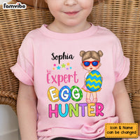 Personalized Easter Gift For Grandson Expert Egg Hunter Kid T Shirt - Kid Hoodie - Kid Sweatshirt 31612 thumb 1