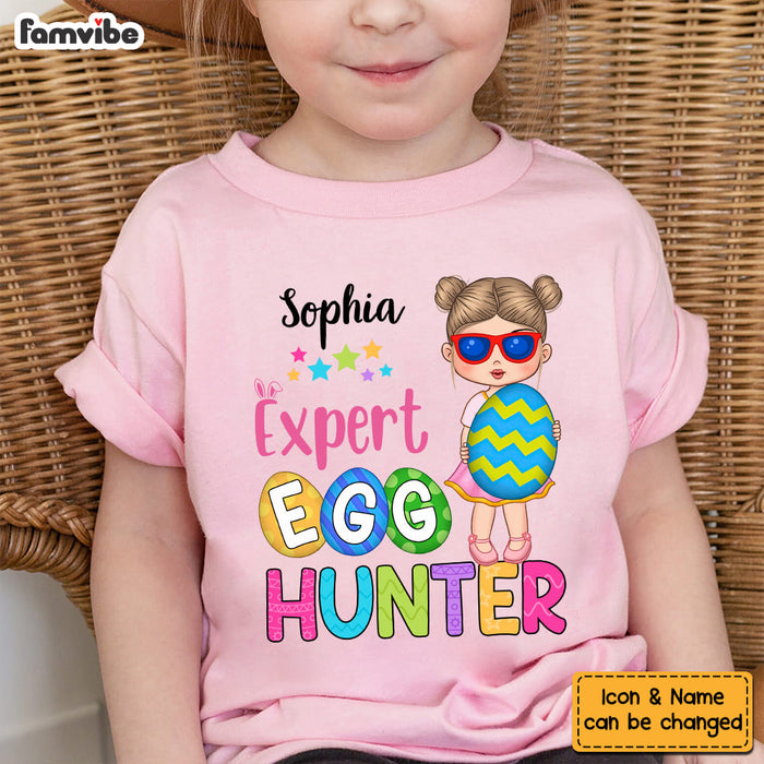 Personalized Easter Gift For Grandson Expert Egg Hunter Kid T Shirt - Kid Hoodie - Kid Sweatshirt 31612 1