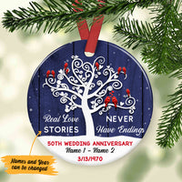 Personalized Wedding Anniversary Ornament SB226 65O47 thumb 1