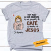 Personalized Coffee Jesus Girl Spanish Café Jesús BWA T Shirt AP1410 95O58 1