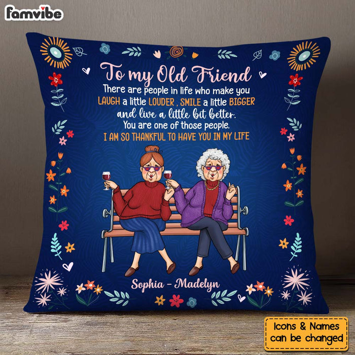 Personalized Gift For Friends I Am So Thankful Pillow 30176 1