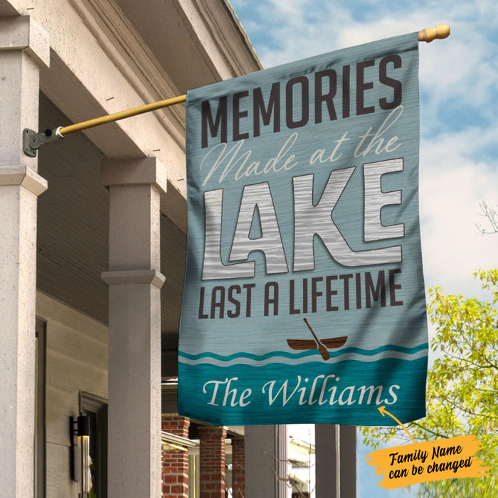 Personalized Lake Garden Flag JL32 85O34 1