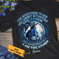 Personalized Witch Halloween T Shirt JL152 67O36 thumb 1