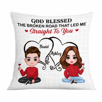 Personalized Couple Pillow JR273 26O58 thumb 1