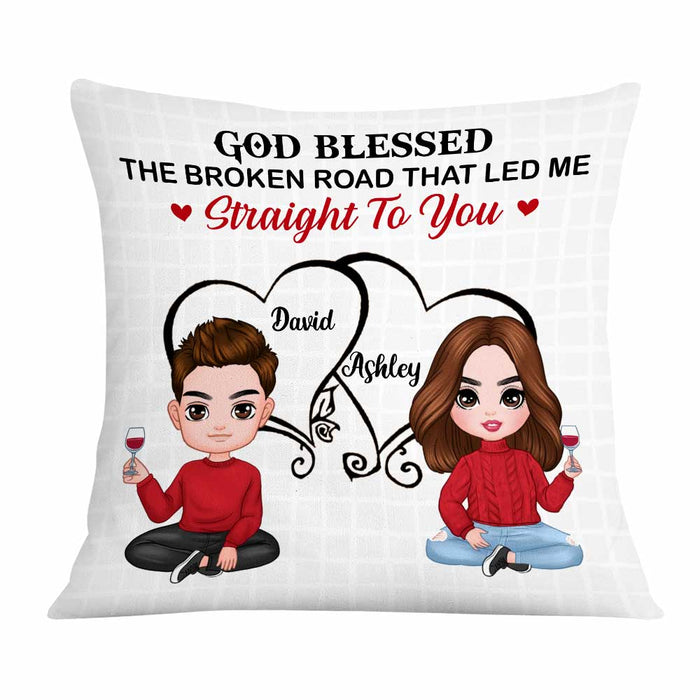 Personalized Couple Pillow JR273 26O58 1