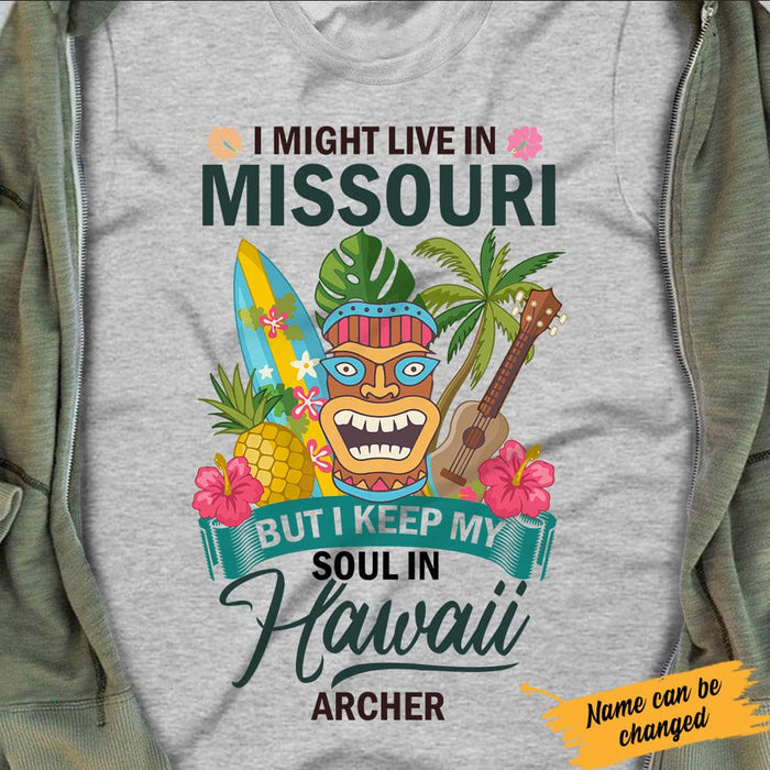 Personalized Beach Summer Soul White T Shirt JN183 81O34 1