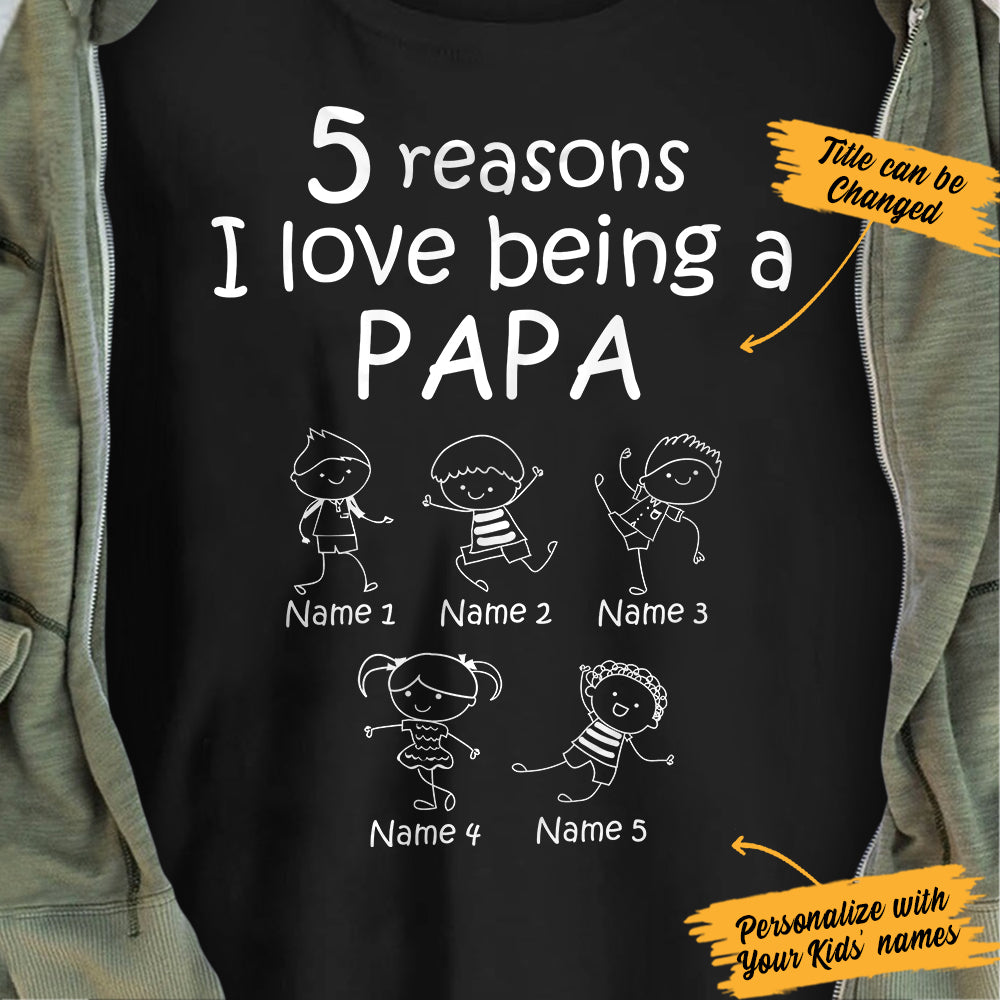 Personalized Grandpa T Shirt MY101 81O34