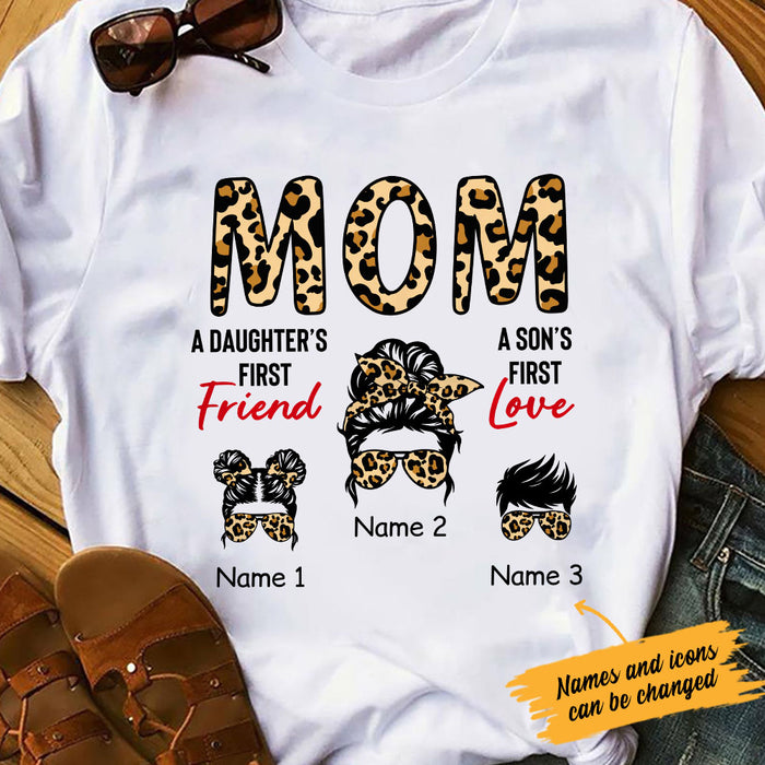 Personalized Mom Grandma T Shirt AP291 30O53 1