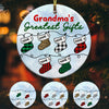 Personalized Grandma Greatest Gifts Christmas  Ornament OB82 85O57 1