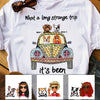 Personalized Dog Hippie Girl Strange Trip T Shirt JN232 95O58 1