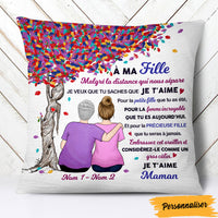 Personalized French Maman Grand-mère Tree Mom Grandma Pillow AP293 65O47 (Insert Included) thumb 1
