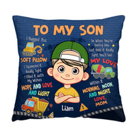 Personalized Gift For Son Construction Hug This Pillow 31981 thumb 1
