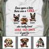 Personalized Dog Wine T Shirt OB232 85O47 1