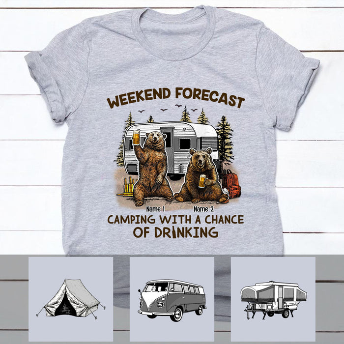 Personalized Camping Family Friends T Shirt JL11 81O53 1