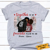 Personalized BWA Couple T Shirt AG261 85O34 thumb 1