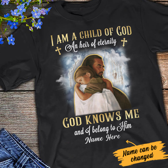 Personalized Heir Of Eternity Child Of God T Shirt SB181 29O34 1